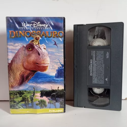 Vhs Desenho Dinossauro Disney Dublado Original