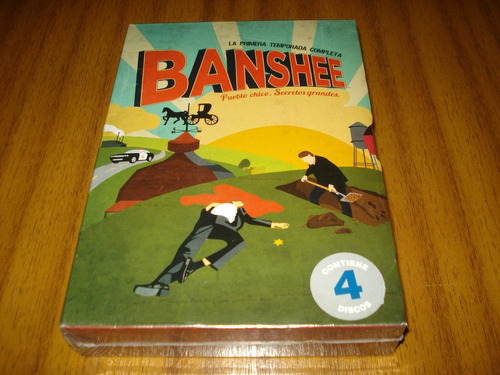 Dvd Serie Banshee / 1ra Temporada (nuevo Y Sellado)  4 Dvd