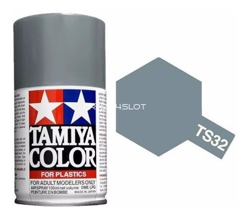 Tamiya 85032  Spray Lacquer Ts-32 Haze Gray 100ml Pintura T1