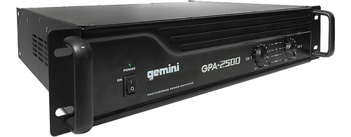 Amplificador De Potencia Para Dj Profesional Gemini Gpa-2500