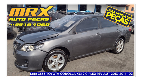 Suacata Corolla Xei 2.0 Flex 16v Aut 2014 Peças