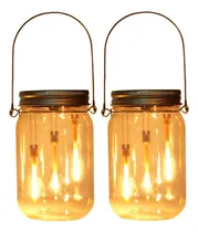 Comprar Faroles Solares Led Para Patio, Tarro De Masón Decorativo