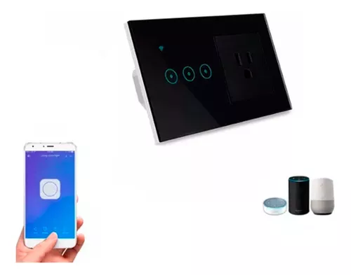 Smart Life Enchufe Tomacorriente De Pared Inteligente smart WiFi Botones  independientes - Mi casa inteligente