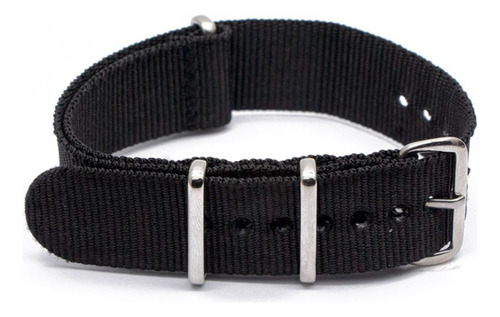 Pulseira Work Compatível Com Moto Watch 70 Black Moswz70-pb Cor Preta