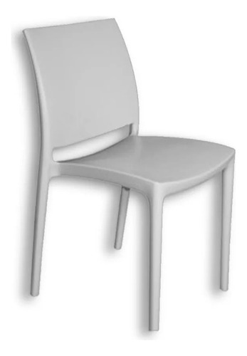 Silla Sillon Valencia Reforzado  Mascardi Blanco