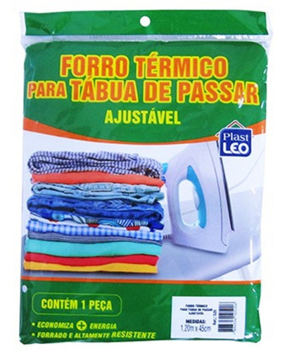 Forro Térmico Metalizado P/ Tábua Passar Ajustável 1,20x45 Cor Cinza