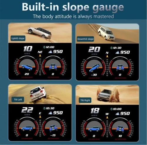 Universal Obd2 Gps Sistema Hud Pantalla De Visualización