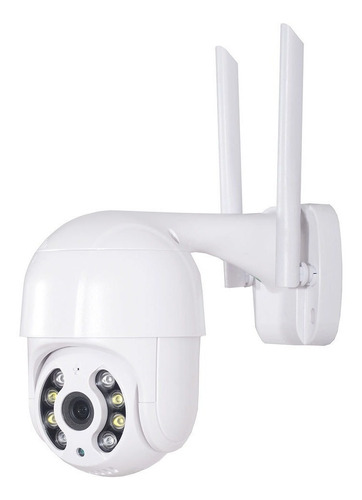 Imagen 1 de 11 de Cámara De Seguridad Ip Wifi Gadnic Domo Full Hd Motorizada Color Blanco