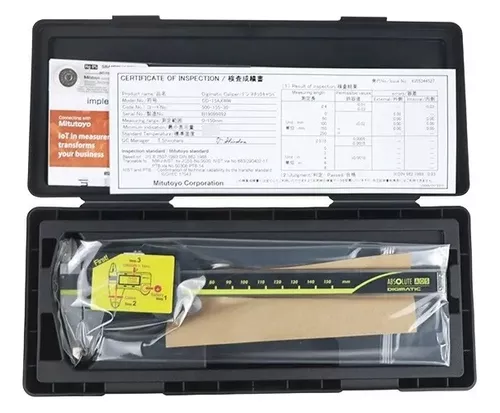Calibre Digital 0-150mm Mitutoyo 500-196-30 Made In Japan