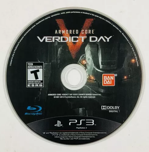  Armored Core: Verdict Day - Playstation 3 : Namco
