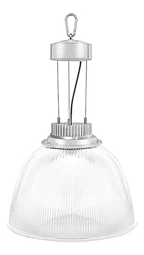 Lámpara Suspendida Campana 14/50 52w Luz Neutra Plata Magg