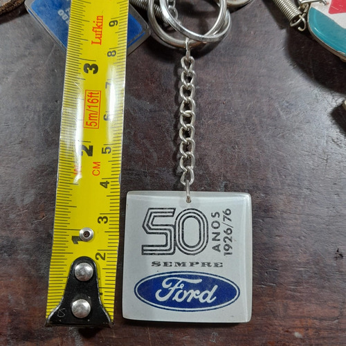 Imagem 2 de 3 de Chaveiro Concessionária Ford Carazinho Rs Buchholz Anos 70