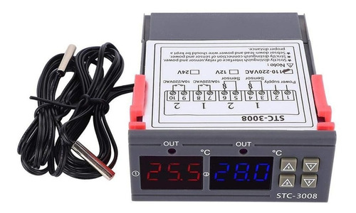 Doble Controlador De Temperatura Digital Stc3008. Termostato