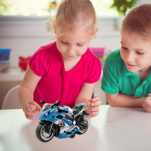 Figura De Moto Motocicleta Con Sonido Y Luz Kit De Figuras D