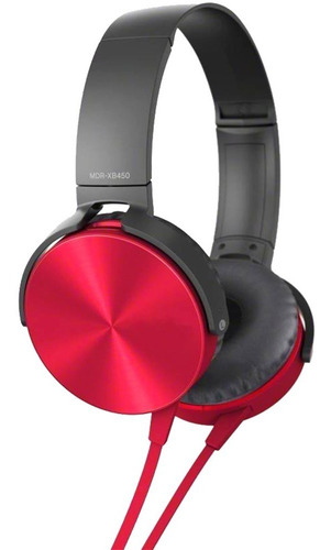 Imagen 2 de 4 de Audífono Dj Mdr-xb450 Súper Bajos Con Micrófono