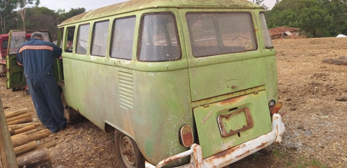Vw Kombi Com Motor 1500cc P/ Restaurar Exportaçao