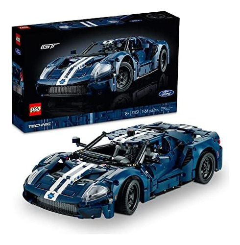 Lego Technic 2022 Ford Gt 42154 Automóvil, Escala 1:12