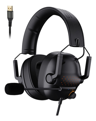 Senzer Sg550 - Auriculares Usb Pro Gaming Para Pc, Sonido En