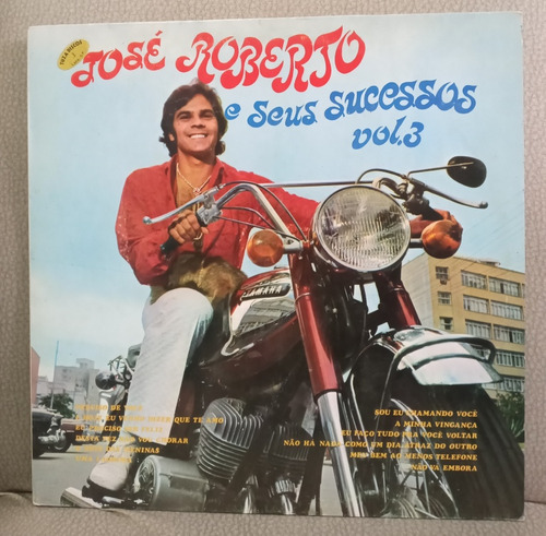 Lp José Roberto E Seus Sucessos Vol 3 1970 