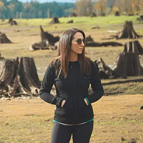 Sudadera Con Capucha Y Cremallera Completa Minus33 Merino Wo