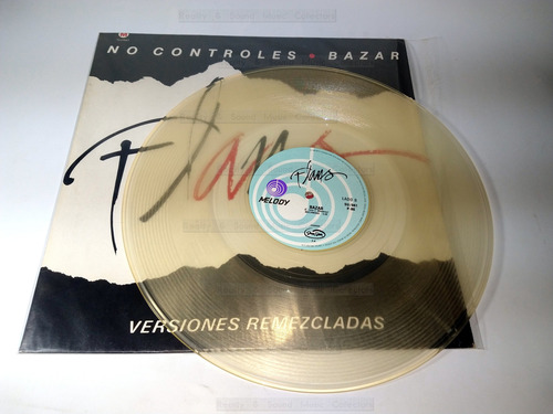 Flans No Controles Versiones Remezcladas Vinilo Transparente (Usado)