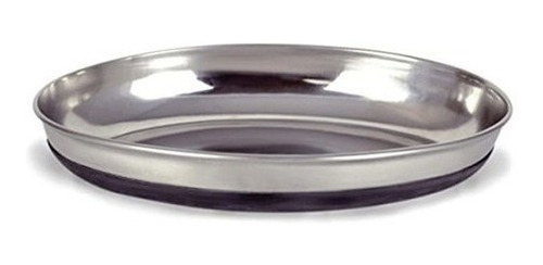 Nuestras Mascotas Plato Ovalado Cat Pet Bowl Con Base De Gom