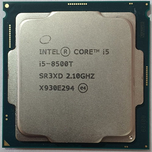 Procesador Intel 8va I5-8500t 2.10ghz Lga 1151 Socket H4 Cpu