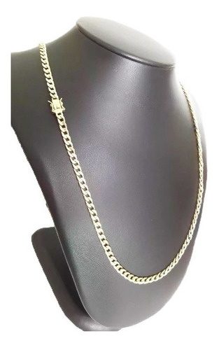 Imagem 3 de 5 de Corrente Cordão Grumet 13 Gramas 4mm Ouro 18k