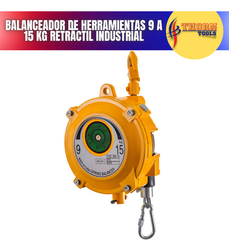 Balanceador De Herramientas 9 A 15 Kg Retráctil Industrial