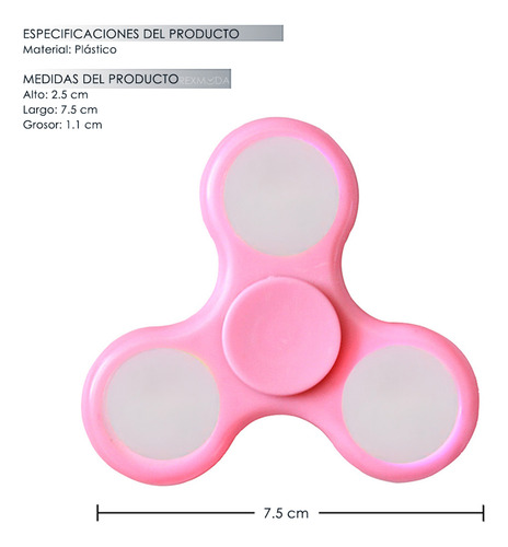 Fidget Spinner Antiestrés Clásico Diseños Regalos Juguetes