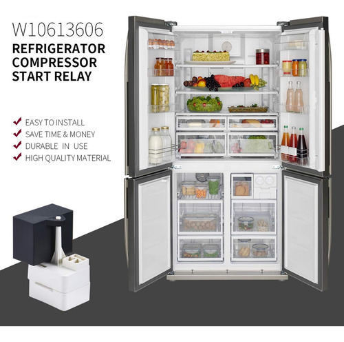 W10613606 Relé Integrado Para Compresores Refrigeradores Whi