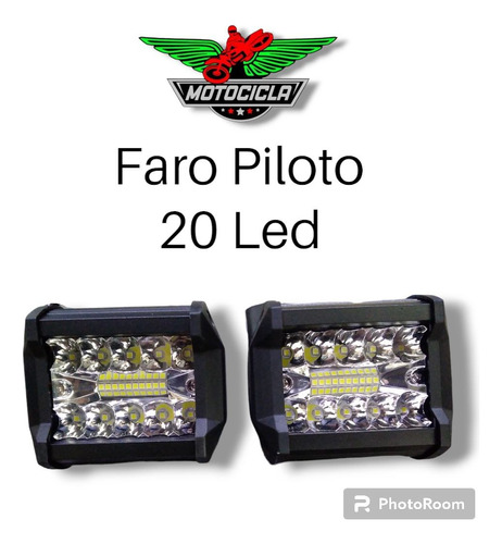 Faro Piloto Moto 20 Led