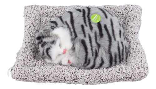 Muñeco De Gato Dormido Simulado, Bonito Sonido Realista De M