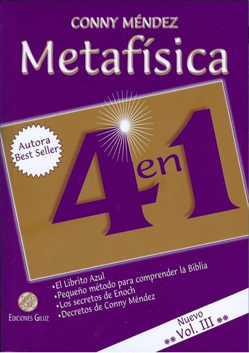 Metafisica 4 En 1 Vol.iii Ne - Mendez,conny
