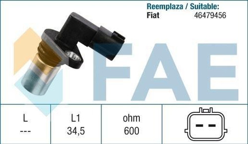 Sensor Rpm Fiat Marea Stilo 1.6 46479456