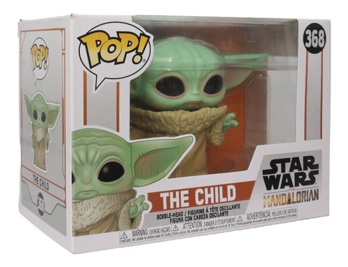 Funko Pop Star Wars Mandalorian Grogu Child Caja Lastimada