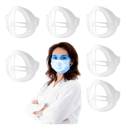 Soporte 3d Para Un Uso Comodo Mascara Marco Interior Tela (6
