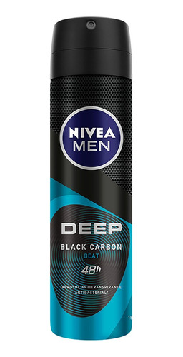 Desodorante Nivea Spray Deep Beat Men F - mL a $169