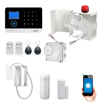 Comprar Alarma Wifi Sirena Casa Sensores Cortina Movimiento Puerta
