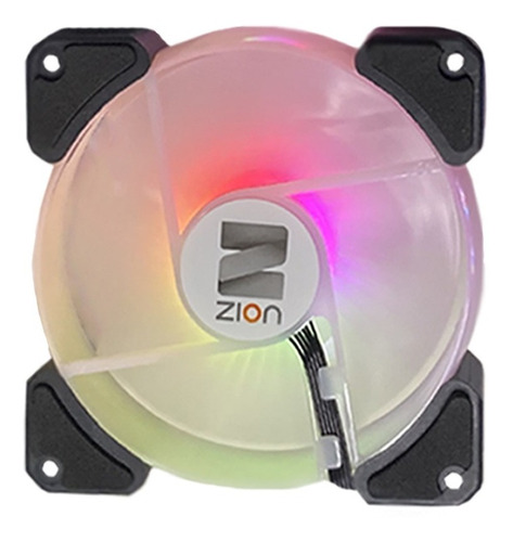 Fan Rgb Marca Zion Ventilador Extractor 12cm Case 