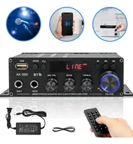 Comprar Amplificador Estéreo Bluetooth Usb Hifi Audio Casa Subwoofer