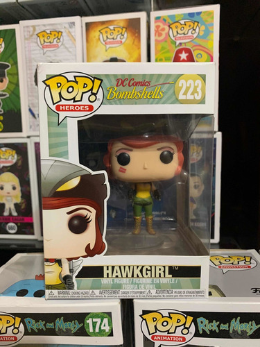 Funko Pop Dc Bombshells Hawkgirl Mujer Halcón