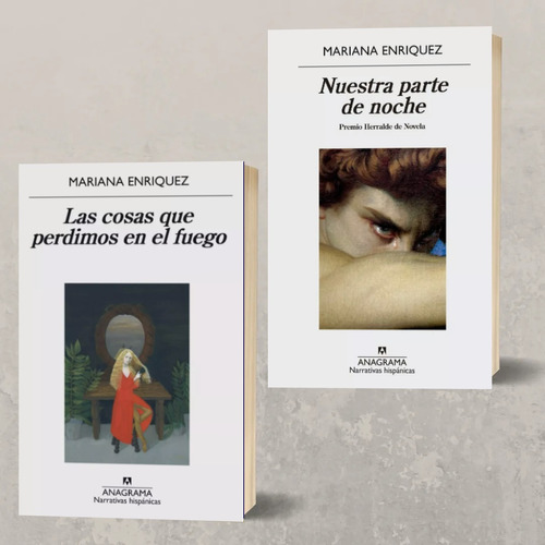 Libros Mariana Enriquez Nuestra Parte Noche Perdimos Fuego