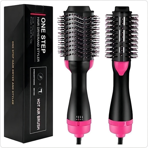 Escova Secadora Profissional Seca Alisa E Modela Cabelo
