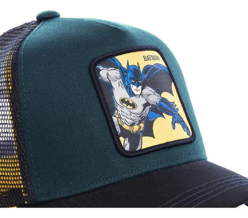 Gorra De Béisbol The Batman Superman Mesh Trucker