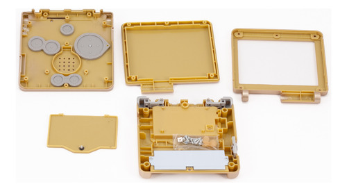Carcasa Nueva Oro Gold Dorada Nintendo Gameboy Advance Sp (Usado)