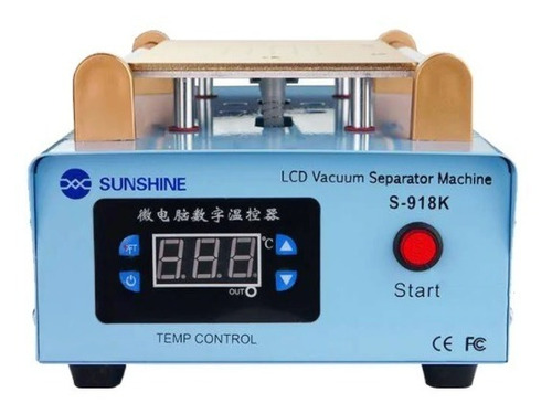 Separadora Lcd Touch Sucção Sunshine S 918k + Fio De Aço