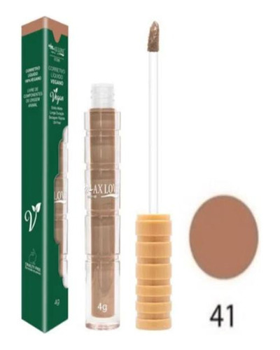 Max Love - Corretivo Líquido Vegano 5ml Tom 41