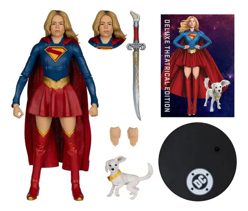 Mcfarlane Dc Supergirl - Supergirl & Krypto Movie 2026 7p
