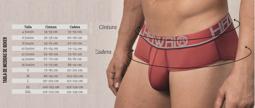 Imagen 4 de 4 de Boxer Corte Medio Algodón Colombiano Hawai 4911